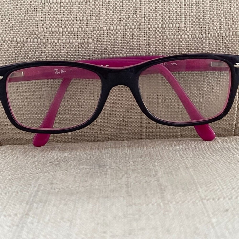 Ray-Ban Youth Eyeglasses Black/Pink Rb1531 46[]16 125 Glasses Frame